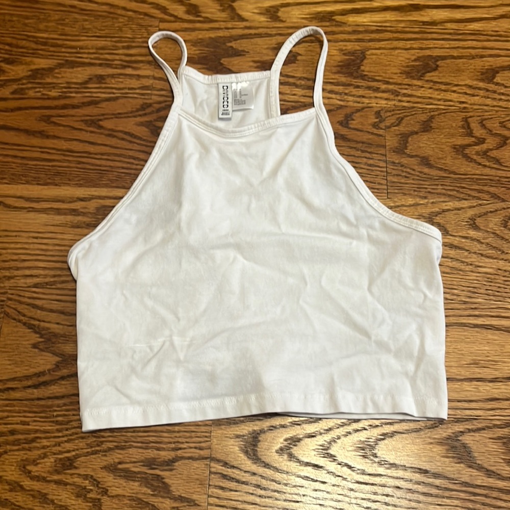 White Loose Tank